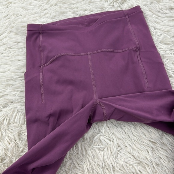 Lululemon Swift Speed High-Rise Crop 21" Vintage Plum - Picture 3 of 7
